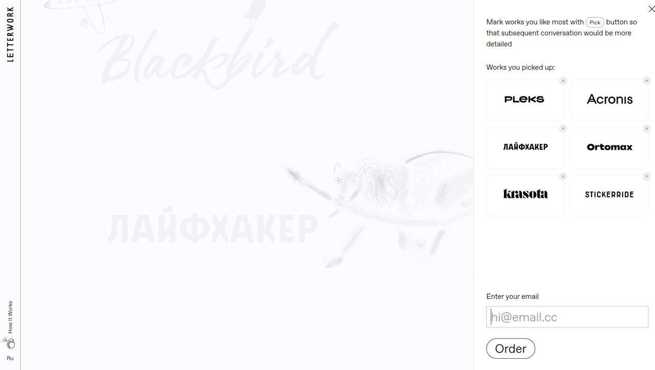 Modernisierung der Letterwork-Website
